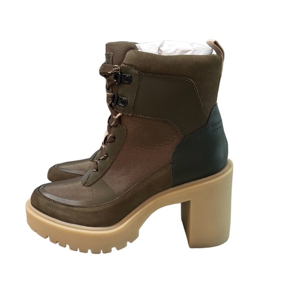 Dolce Vita Collin Lace-Up Lug-Sole Platform Booties Size 6 NIB - Picture 4 of 7